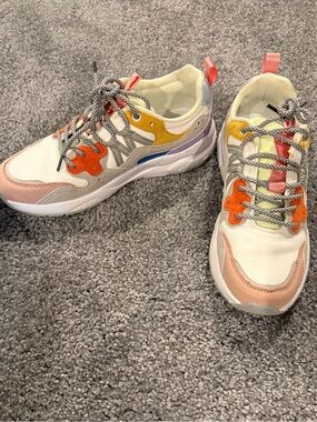 Women’s Nicole Miller Multi-Color Fashion Sneakers